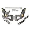 Motorcycle FOOTBOARDS For SUZUKI GSXR-1000 2017-2024 Rear Sets Heighten Pedal Adjustable Rearsets FootPegs Shift Lever Brake