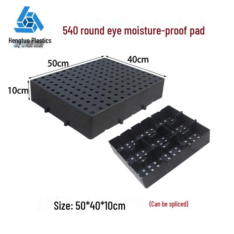 Moisture-Proof Interlocking Plastic Pallet Tray for Warehouse Storage