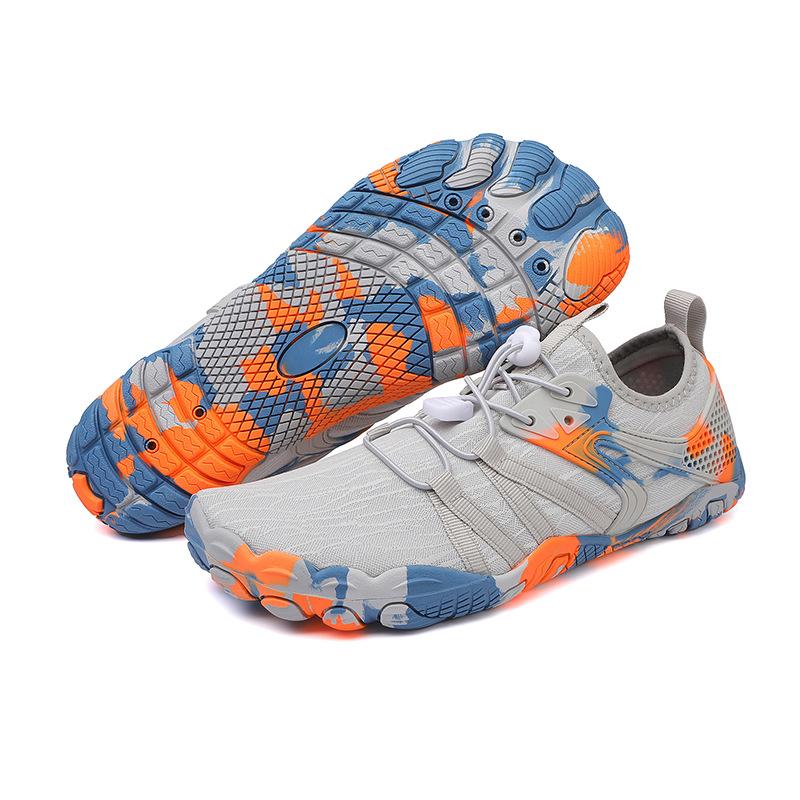 New Men's and Women's Outdoor Hiking Shoes Men's Wading Sports Boots Creek Walking Shoes Women's Non-slip Fishing Swimming Quick-drying Boots