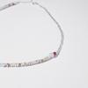 Kiee Oshimu (Silver925) 609 Mint Beads Necklace