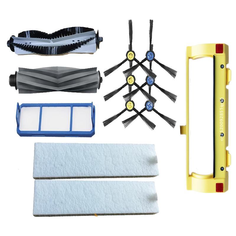 Roller Main Brush Cover Side Brush HEPA Filter Mop Cloth Rags for Ilife L100 A10 A10s Robotic Vacuum Cleaner Parts Repalcement