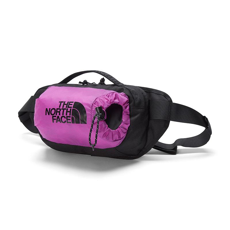 The North Face 3L Bozer Series Drawstring Lightweight Convenient Regular Waist Bag Outdoor Bag Recycled Polyester Purple Unisex Waist Bag NFOA52RW-YV3