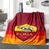 AS Roma Print Flanelová deka Vysoká kvalita Teplá Pohodlná Přikrývka pro Všechna Roční Období Perfektní jako Dárky Domácí Dekorace