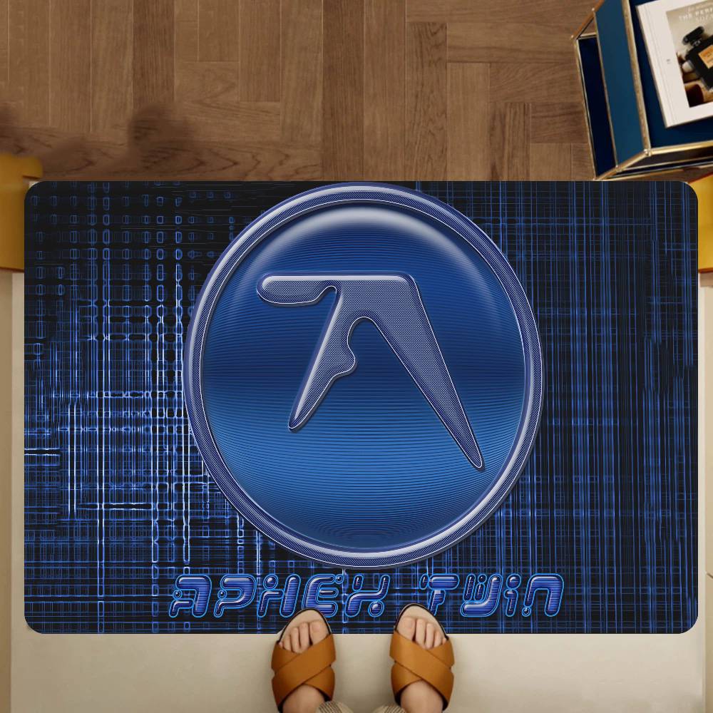 Singer Aphex Twin 19 Floor Mat Cheaper Anti-slip Modern Living Room Balcony Printed Bedside Mats