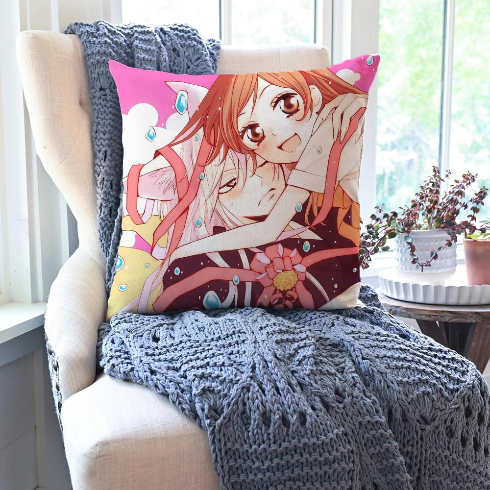Kamisama Love Anime Pillow Case Square Pillow Bedroom Sofa Leisure Comfort Cushion Car Living Room Home Decoration 40X40