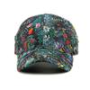 Printed Hat Women Baseball Cap Outdoor Sun Protection Hat Flower Cap