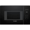 Built-in Single Microwave - BOSCH SER4 - BFL523MB1F - Black - 7 Auto Programs - 38.2 X 59.4 X 31.7 Cm