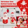 Christmas Cute Knitted Candy Bag Doll Christmas Eve Bag Gift Bag Jewelry