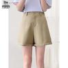 Women's High-Waist Casual Workwear Style Shorts