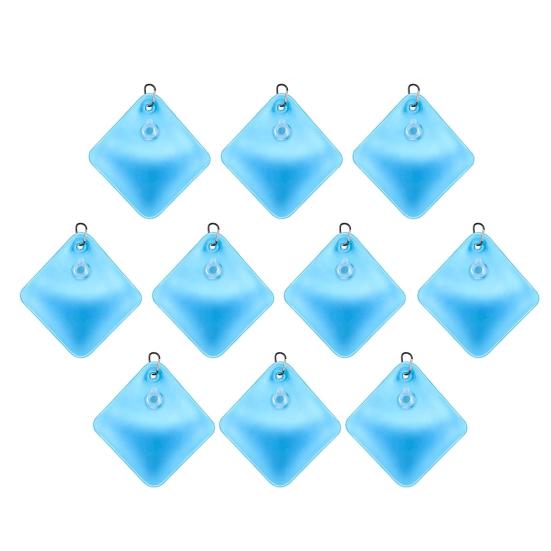 Pool Cover Hanging Bag Leakproof Square Swimming Pool Cover Weights Thick PVC Water Bags for Above Ground Pool Cover Antifreeze Winter Tarp Weights