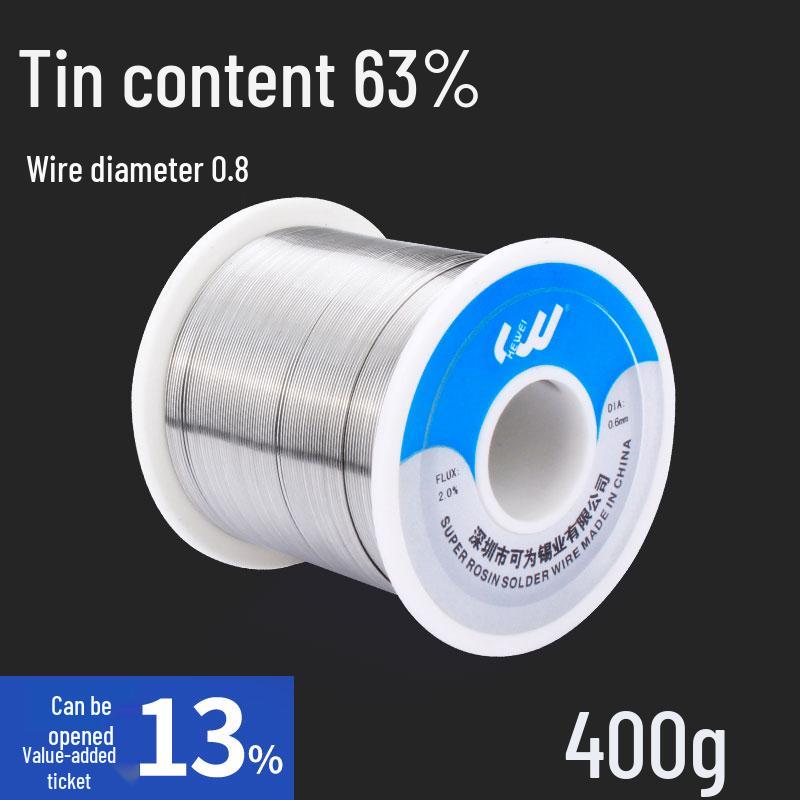 Lead-Free 1.0mm Rosin Core Solder Wire for Low-Temp Repairs