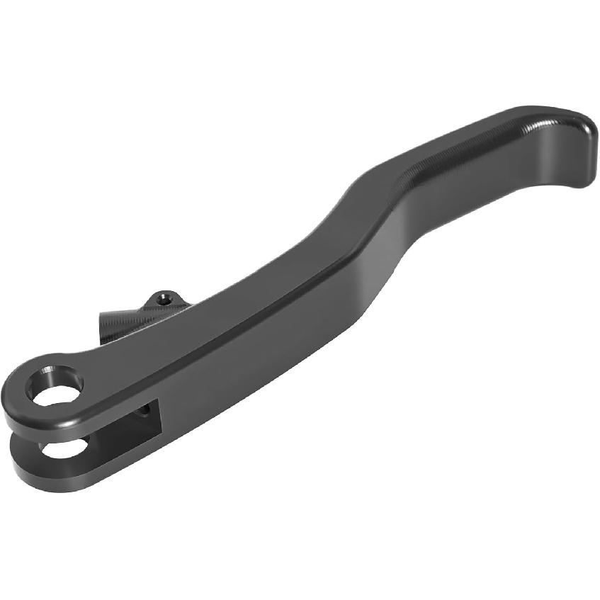 Aluminium Shorty Kupplungshebel Handbremshebel Kompatibel mit KTM 690 Enduro R 2014-2023, 690 SM/SMCR/SMC 2007-2023, 1050 ADV/R, Siehe Passform, Schwarz