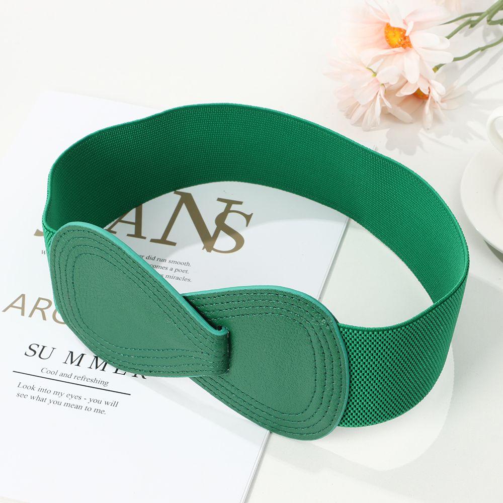 Women Exquisite Casual Elastic Belts Waist Strap Bowknot Waistband Waist Belts