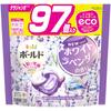 Bold Laundry Detergent Gel Ball 4D White Lavender Jasmine 97 Count & Refills, [Large Capacity]