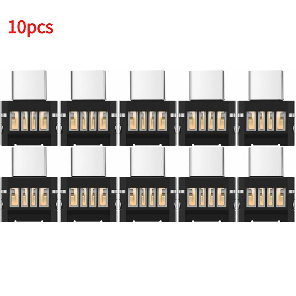 OTG Micro USB Type C Adapter USB-C Male to USB 2.0 Female Data Connector for Macbook Samsung Type C Micro USB OTG Cable Adapter