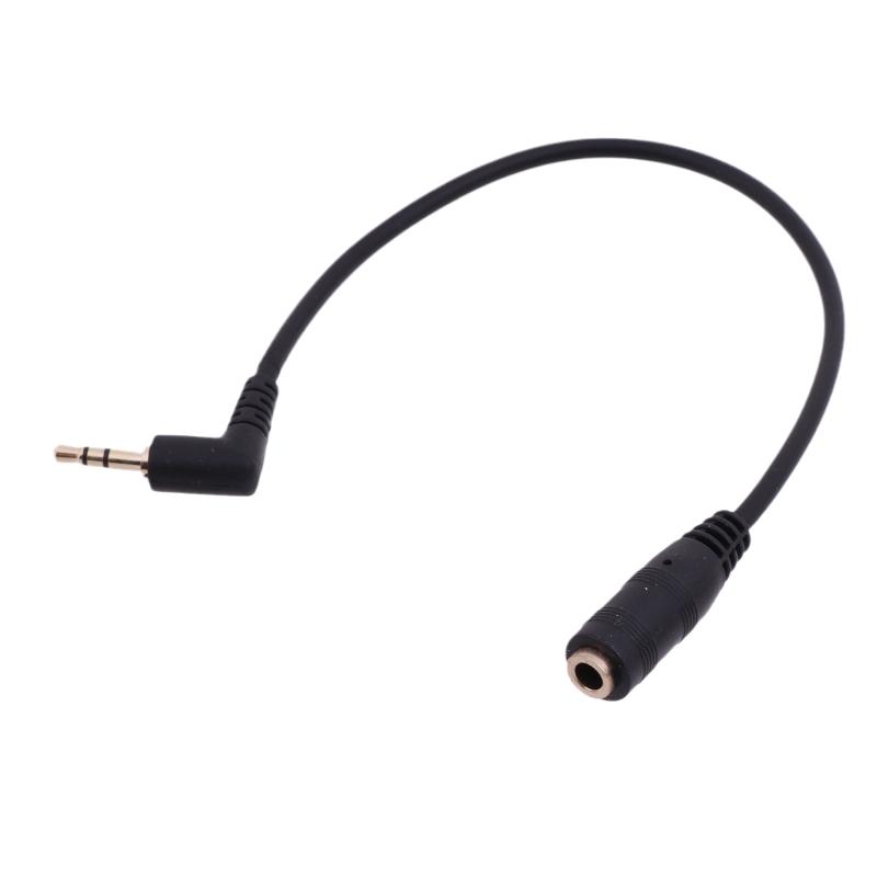 2.5mm to 3.5mm Audio Adapter 2.5mm Male to 3.5mm Female  Audio Converter Gold-Plated Audio Jack Connector for Headphone