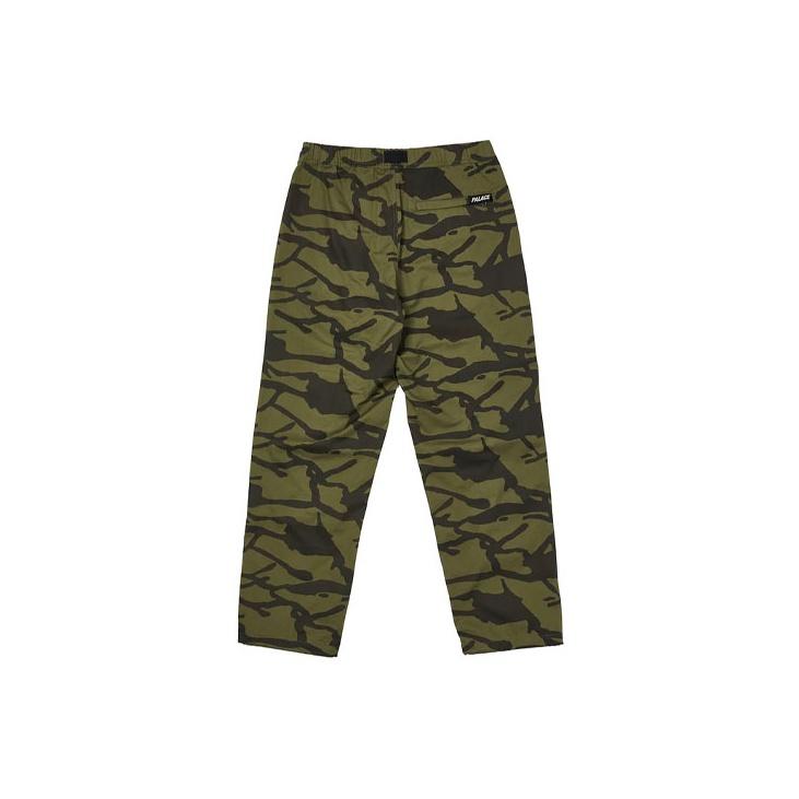 Palace Camouflage Belt Sports Pants Unisex Pants Olive-Green P20SS037