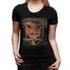 Foxhound Special Forces Group Metal Gear Solid T-Shirt für Damen Rundhalsausschnitt Streetwear T-Shirts Damen Kurzarm Kleidung Tops