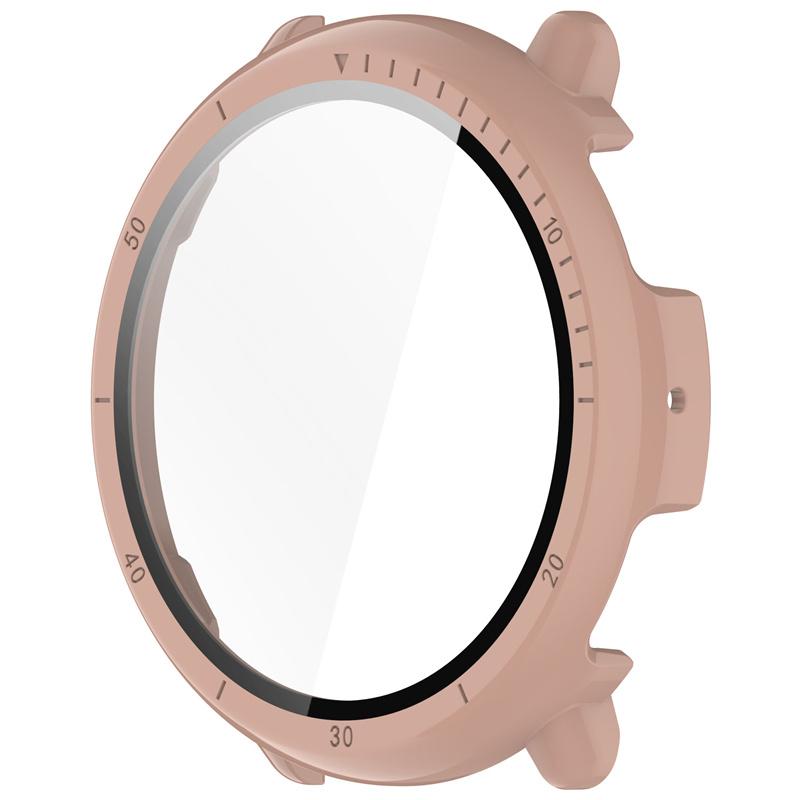 Carcasă PC+ Sticlă Securizată pentru Amazfit Active2 Ceas Inteligent Curea Bumper Carcasă Acoperire Completă Protector Ecran Accesorii