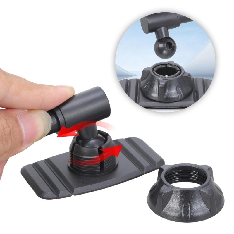Strong Adhesive Car Dashboard Phone Holder 17mm Ball Head Multiple Surfaces  Car Phone Mount for Secure Windshield Mounting
