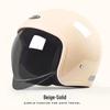 3C Certified AD Electric Motorcycle Helmet, All-Season Half Helmet for Men and Women, Winter-Proof for Scooter Commuting