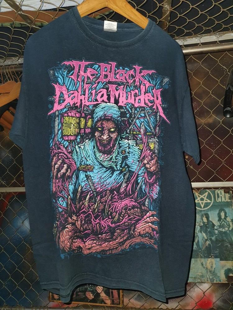 The Black Dahlia Murder Vtg 90 s Black Unisex Tshirt Men Women Unisex T-Shirt XXXXL