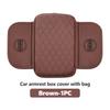 Leather Car Armrest Box Protective Pad Arm Rest Storage Bag For Volvo S60 S80 S90 C30 XC40 XC60 XC70 XC90 V40 V60 V90 T6 HL9
