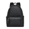 Li Shen Embossed Leather Travel Backpack