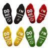 Women Men Unisex Dot Not Disturb I Watching Rugby Novelty Crazy Cotton Socks for Sports TV Fans Funny Hosiery Gifts