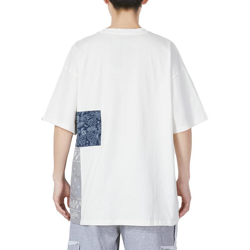 Vans T Shirts Men's White Crew Neck Moderate Straight Fit VN000FRHFS8