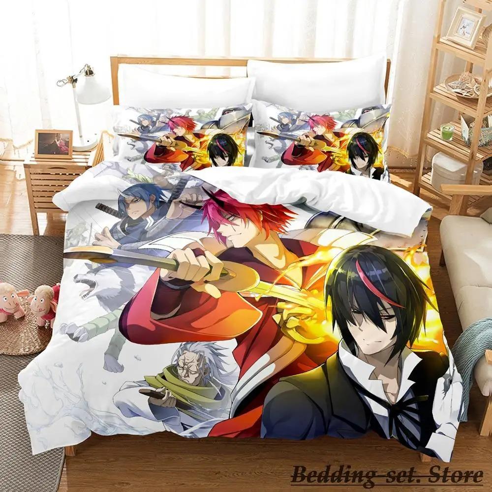 Time I Got Reincarnated As a Slime Bedding Set Single Twin Full Queen King Size Bed Set Adult Kid Bedroom Duvetcover Sets Anime