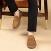 Fashion High Quality Genuine Leather Men Social Causal Shoes Soft Sole Comfy Male Loafers Shoe Luxury Brand Elegant Business Boat Shoes