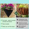 Cone Shaped Plant Pot Liner With Felt Material For Outdoor Garden Decor