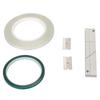 1 4 10 Inch Splicing Block Kit Aluminum Open Reel Tape Media with Splicing Tape  er Tape Media Blade for Revoxsonido