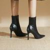 Mode Sexy Spitzschuhe High Heels Stiefeletten Damenschuhe Designer 2025 Trend Neue Mode Chelsea Boots Winter Kleid Party Pumps Mujer