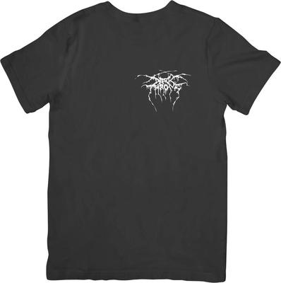 Darkthorne Music Vestibilità Unisex per Uomo e Donna Maglietta in Cotone di Qualità Nera