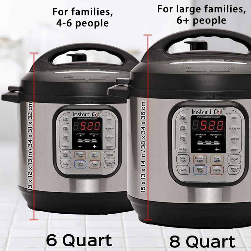 Thicken Rice Cooker Dust Cover Anti Static 6/8 Quart Pressure Cooker Protective Cover Dustproof Durable Rice Covers