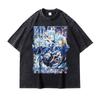Anime That Time I Got Reincarnated As a SSlime T Shirts Streetwear Vintage Washed Rimuru Tempest Tshirt Oversize Tops Tees Unisex