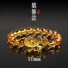 Genuine Natural Yellow Citrine Gemstone Pi Xiu Women Men Bracelet Crystal 10mm 12mm 14mm Round Beads Wealthy Pendant AAAAA