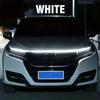 1PCS Dynamic Meteor Led Car Hood Lights Strip Universal Engine Hood Guide Decorative Light Bar Auto Headlights Car Running Light