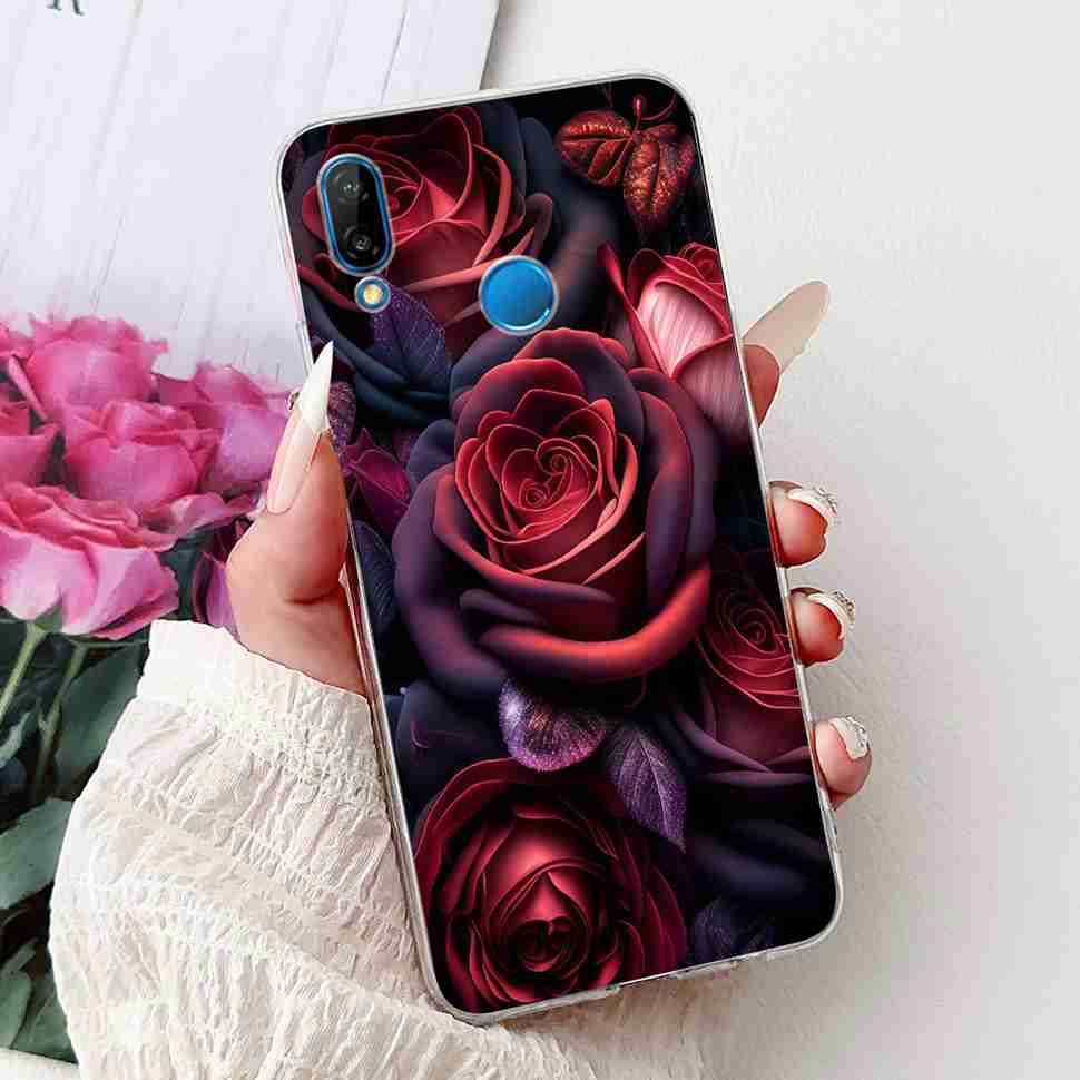 Protective Cases For Huawei P20 Lite ANE-TL00 Case New Cartoon Cat Print Silicone TPU Cover For Huawei P20 Lite ANE-LX1 Shell