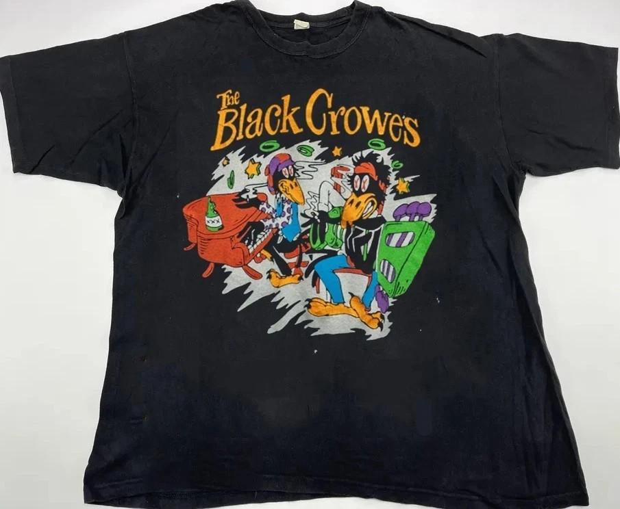 The Black Crowes Destroyed Tee classic cotton black shirt Unisex T-Shirt XXL