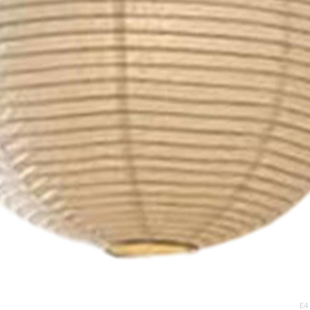 Paper Lampshade Hanging Light Cover Bulb Guard for Teahouse Cafe Dining Room