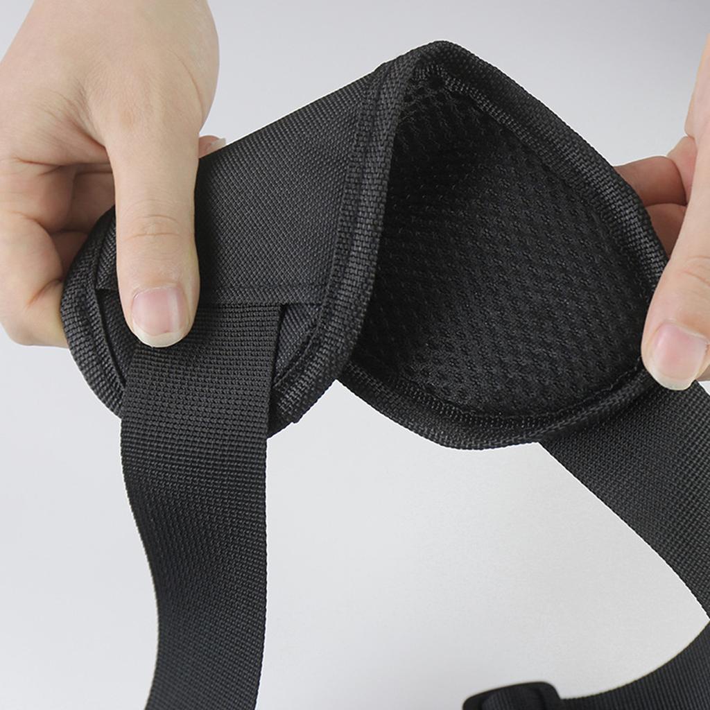 Ergonomic Lawn Mower Harness With Nonslip Padded Shoulder Belts Trimmer Strap For Gardening Work