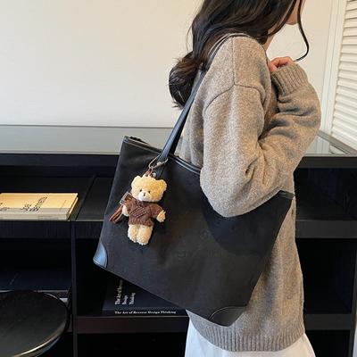 Fashionable Large-capacity Bag, Tote Bag, Single-shoulder Bag, Casual Commuting Underarm Bag