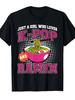 Maglietta My Little Soda Pop per Bambini KPop Musica Anime Coreano T-shirt Rap Hip Hop Abbigliamento Ragazza Regalo Maglietta con Frase Carina Top per Bambini