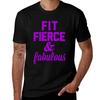 Fit Fierce Fabulous Tshirt Utility Work Short Sleeve Top