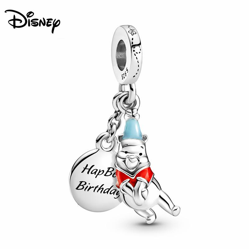New 925 silver Stitch Donald Duck Charm Bead suitable for original women's bracelet DIY jewelry gift