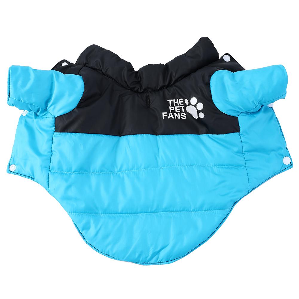 Windproof Pet Coat Winter Warm Dog Clothes Cozy Reversible Button Costume For Small Medium Puppy Cat Yorkshire Schnauzer Outfits