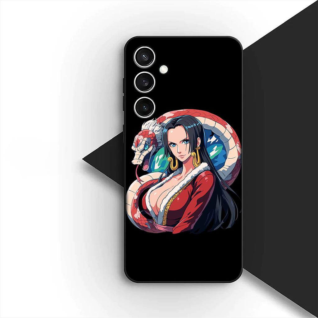 for Motorola Moto G55 G45 G75 G85 G35 Edge 50 30 Fusion 40 NEO Ultra Pro Phone Case Luffy Boa Hancock One Piece Roronoa Zoro